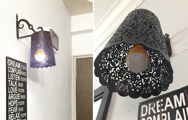 Hasilkan Lampu Dinding Cantik Hanya Menggunakan Barang RM2